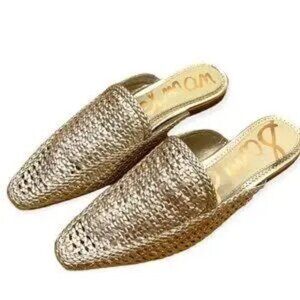 Sam Edelman - Women's Size 6.5 Elva Woven Mule Flats